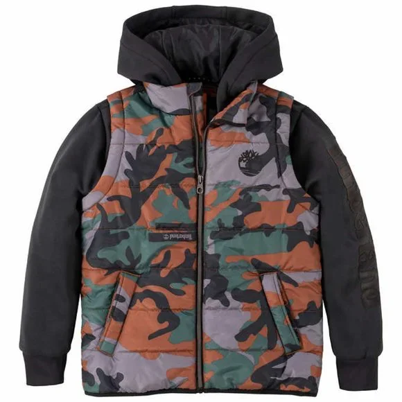 Timberland Jackets Coats Nwt Timberland Boys Quilted Fleece